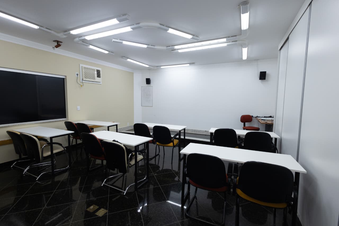 Sala de aula do instituto