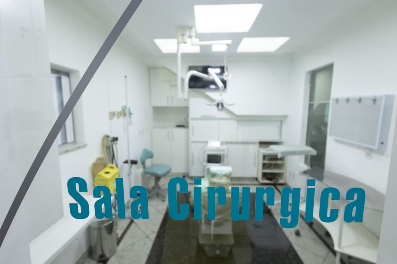 Entrada da sala cirúrgica